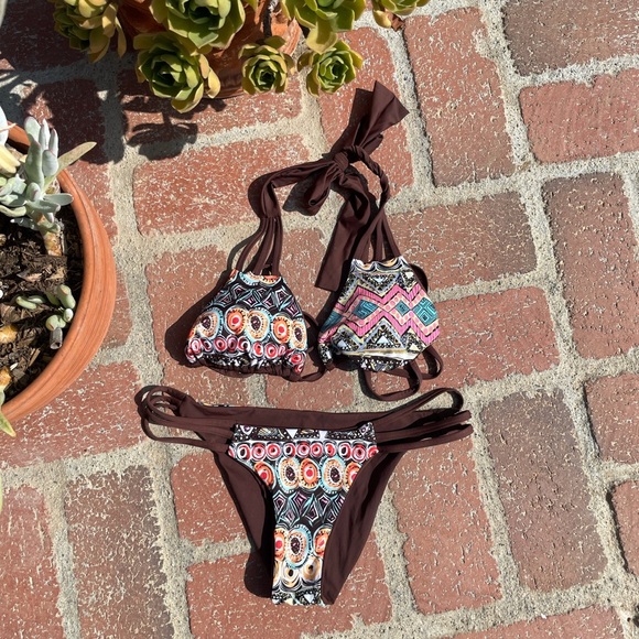 Reversible bikini set - Picture 3 of 3